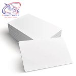 CR80 Blank PVC White Card 0.76mm