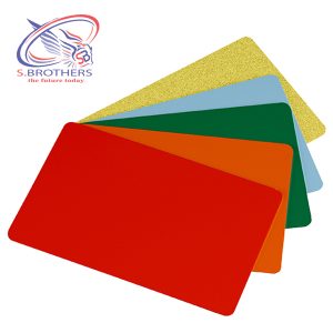 CR80 Blank PVC Color Card 0.76mm